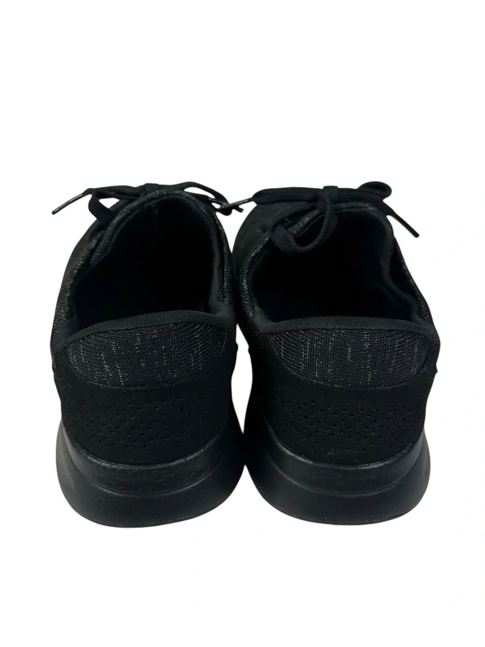 Kizik Lima Shoes Mens 7.5 Black Heather Hands Free Sneakers G3FC Comfort Slip On